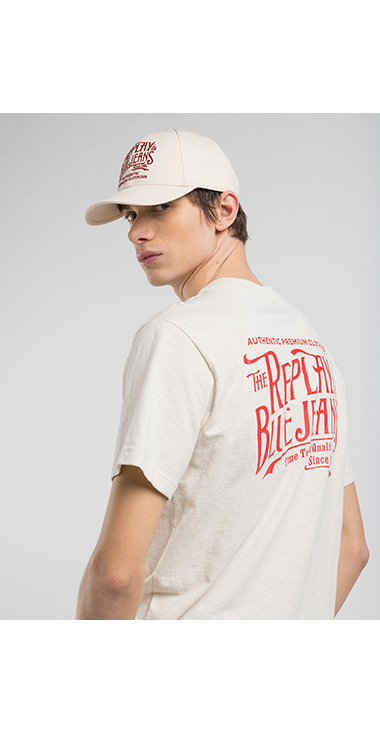 コットンジャ－ジープリントＴシャツ 詳細画像